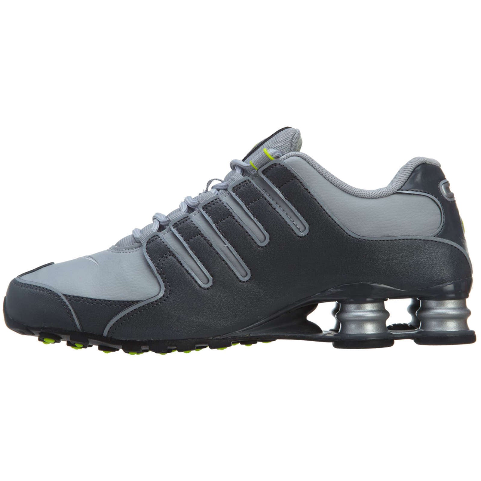 Nike Shox NZ Leather Men's Low-Top Trainers#color_dark grey