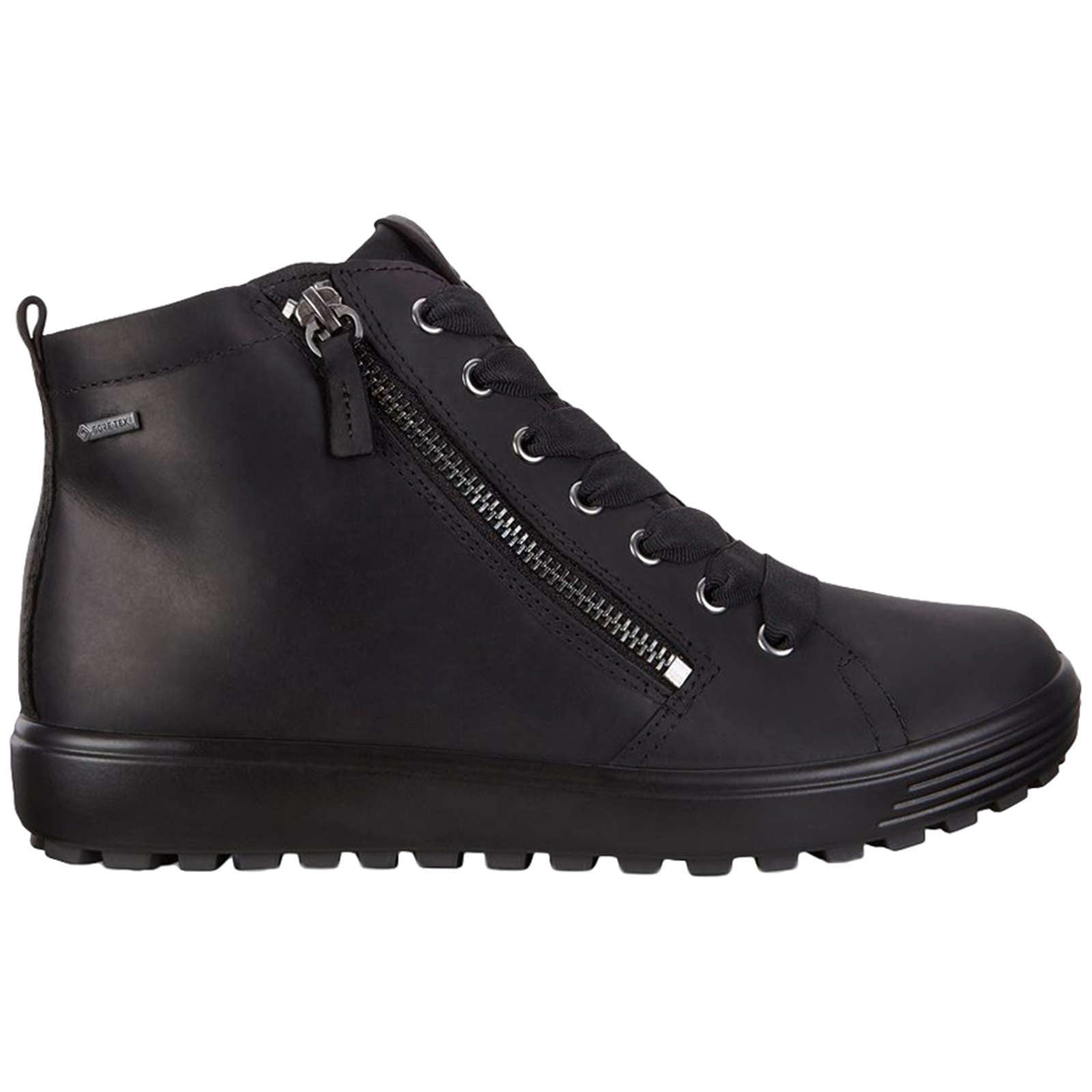 Ecco Soft 7 Tred Nubuck Womens Boots#color_black