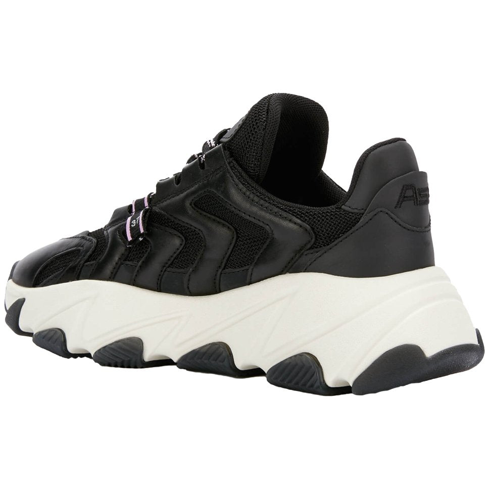 Ash Extreme Leather Women's Low-Top Trainers#color_black orchid