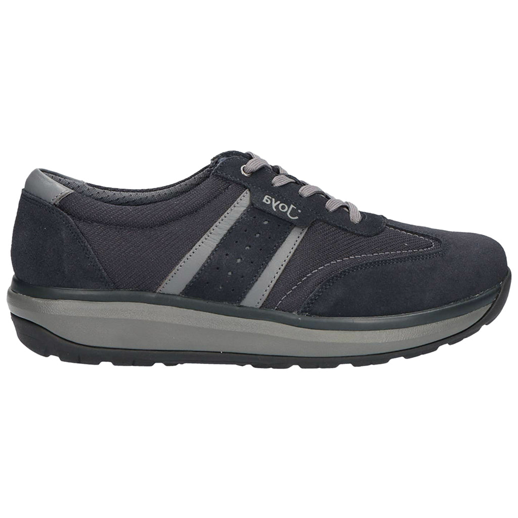 Joya David Full Grain Leather Men's Trainers#color_navy