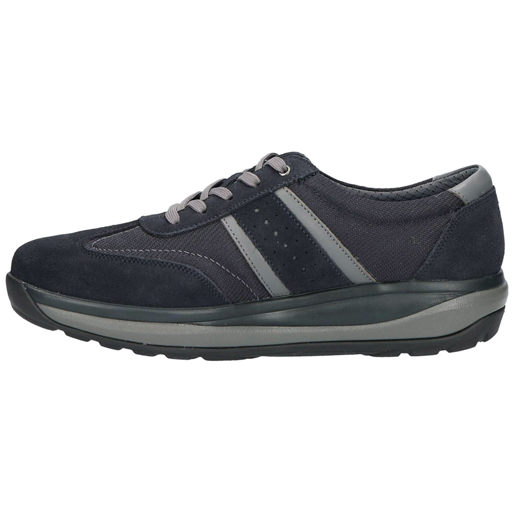 Joya David Full Grain Leather Men's Trainers#color_navy