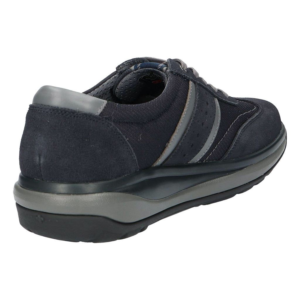 Joya David Full Grain Leather Men's Trainers#color_navy