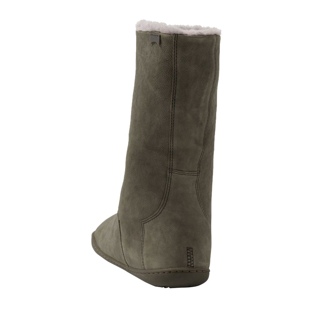 Camper Peu Nubuck Leather Women's Mid Calf Boots#color_dark gray