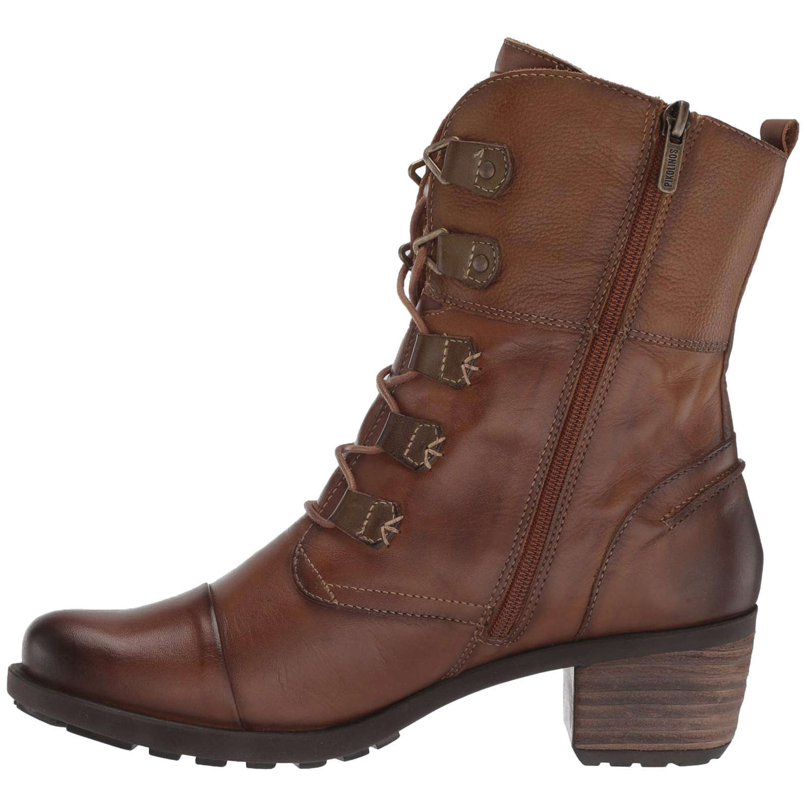 Pikolinos Le Mans 838-8990 Leather Womens Boots#color_cuero