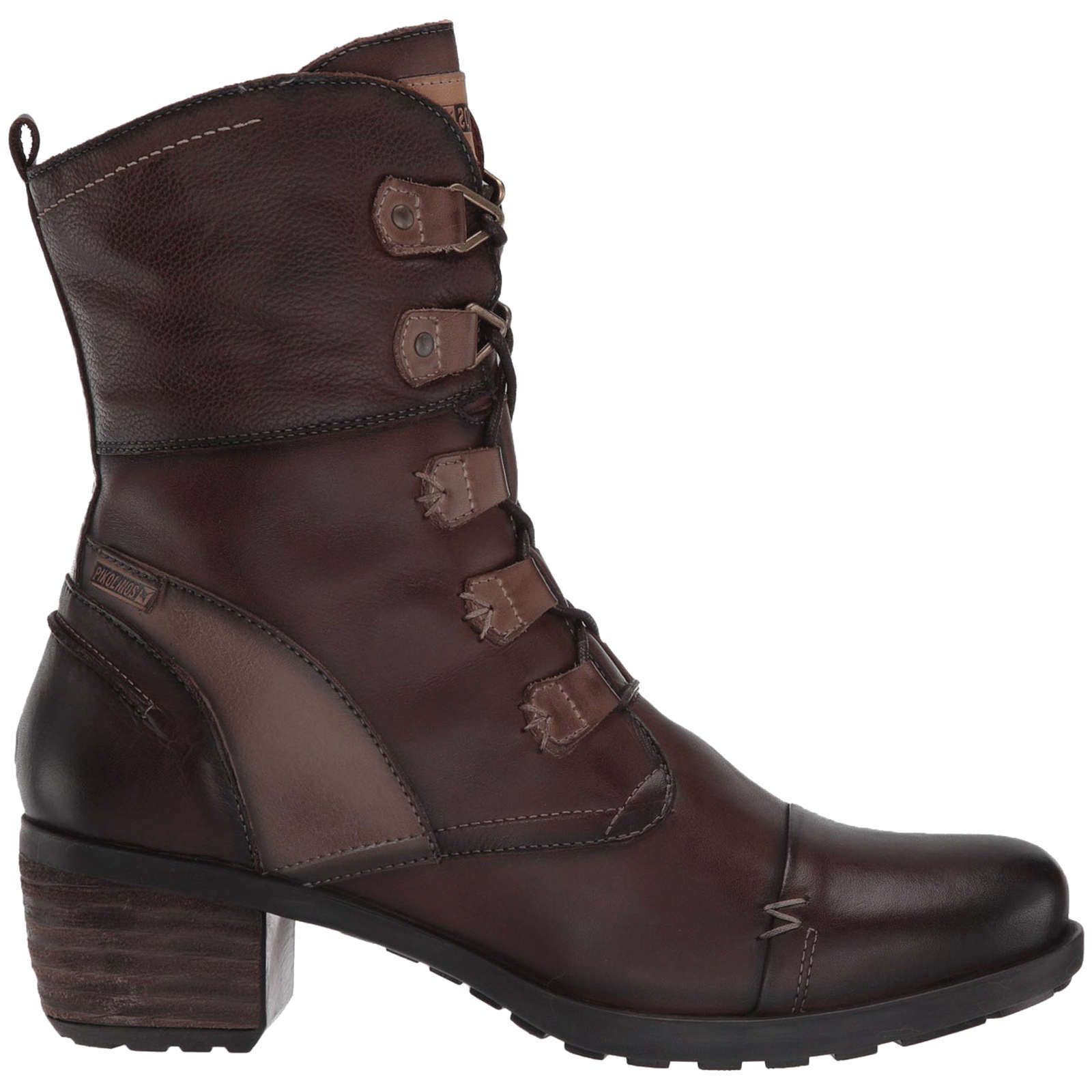 Pikolinos Le Mans 838-8990 Leather Womens Boots#color_olmo