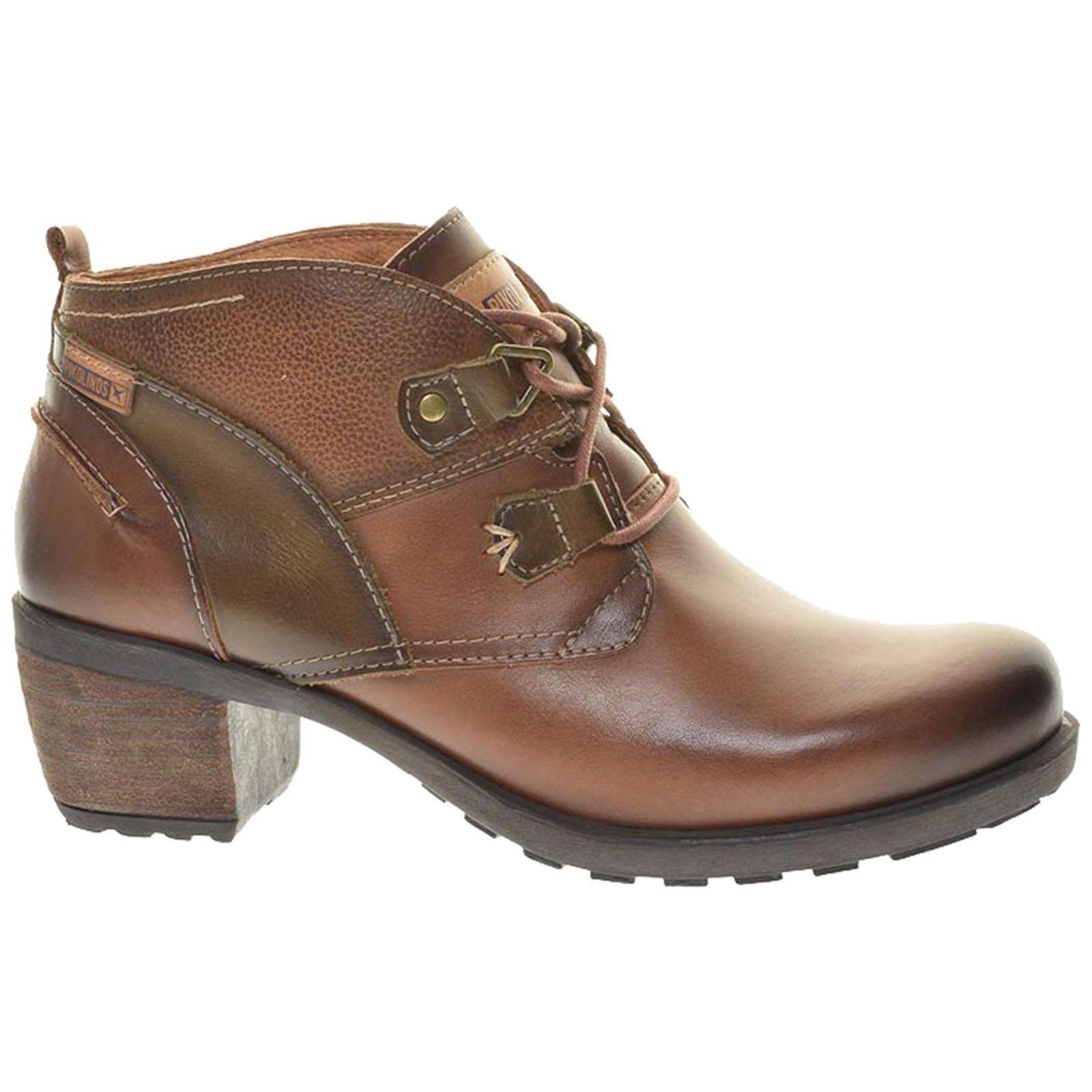 Pikolinos Le Mans 838-8996 Leather Womens Boots#color_cuero