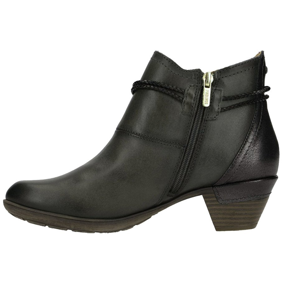 Pikolinos Rotterdam 902-8775 Leather Womens Boots#color_lead