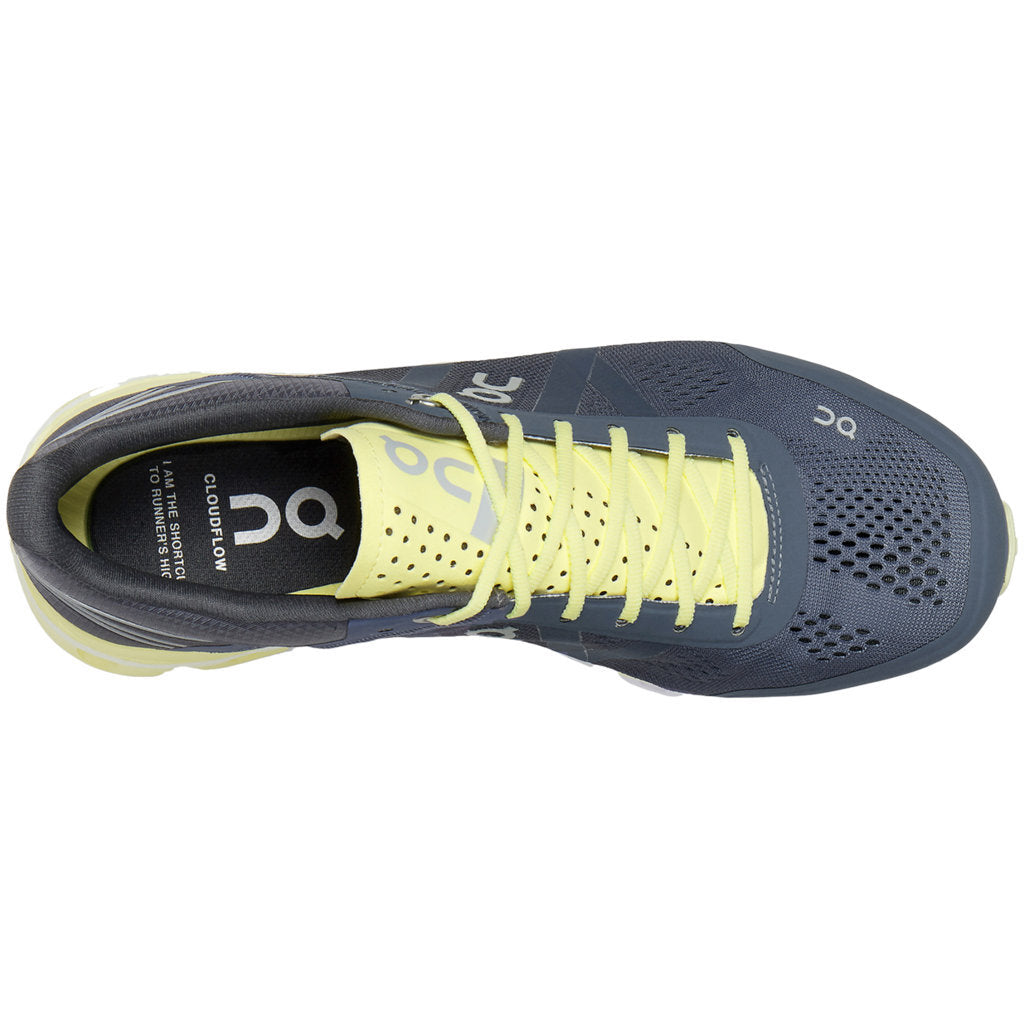 On Running Cloudflow Mesh Women's Low-Top Trainers#color_smoke limelight