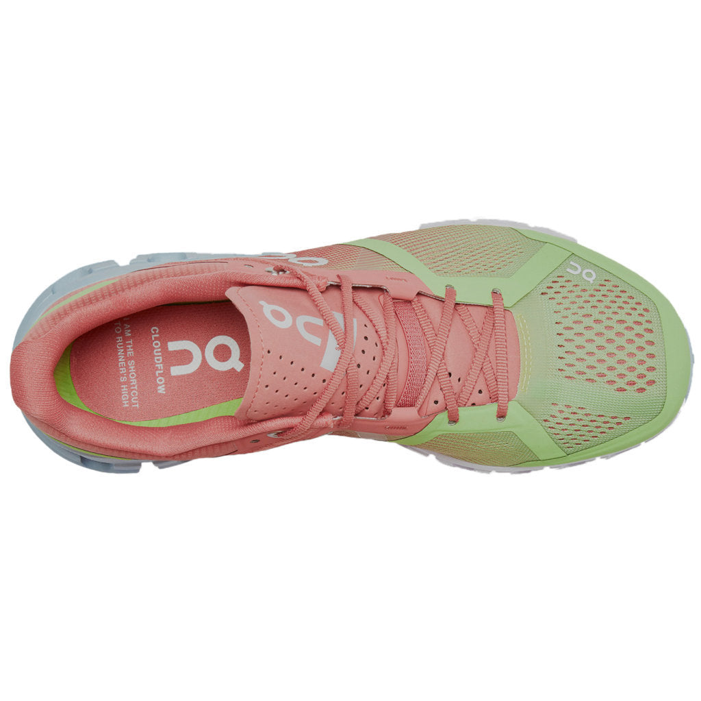 On Running Cloudflow Mesh Women's Low-Top Trainers#color_guava dustrose