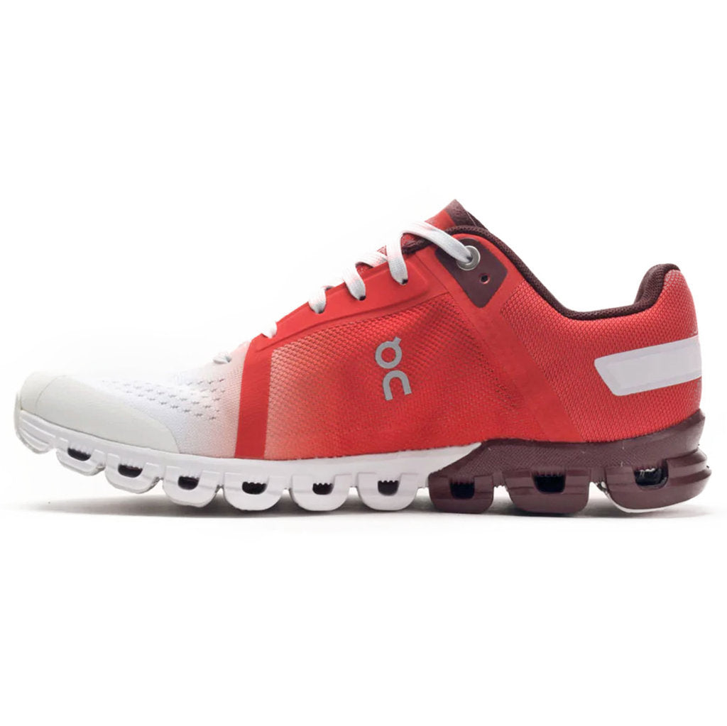 On Running Cloudflow Mesh Women's Low-Top Trainers#color_rust white