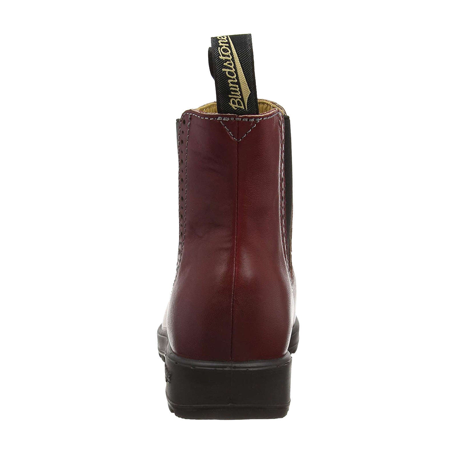 Blundstone 1443 Water-Resistant Leather Unisex Chelsea Boots#color_burgundy rub