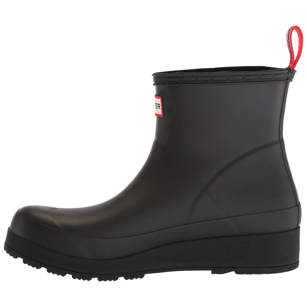 Hunter Original Play Short Wellington Rubber Womens Boots#color_black