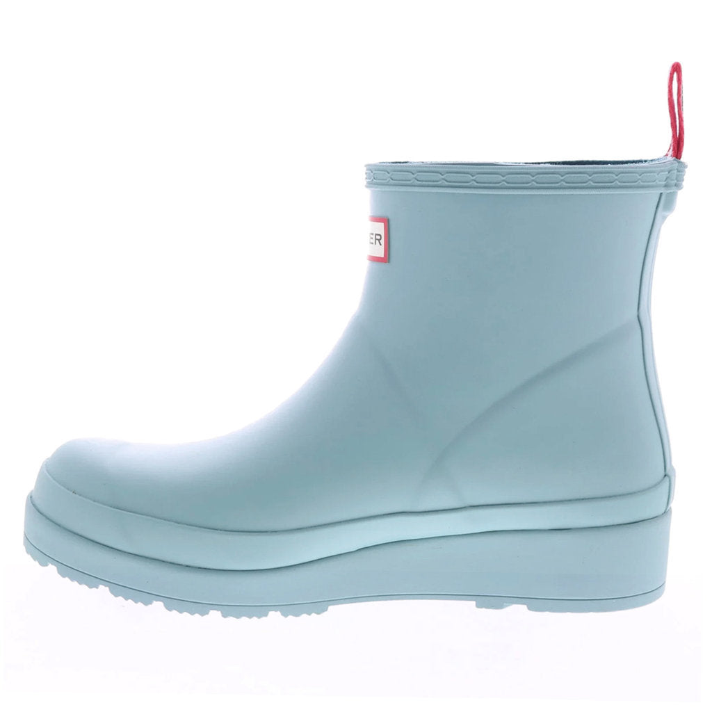 Hunter Original Play Short Wellington Rubber Womens Boots#color_shifting blue