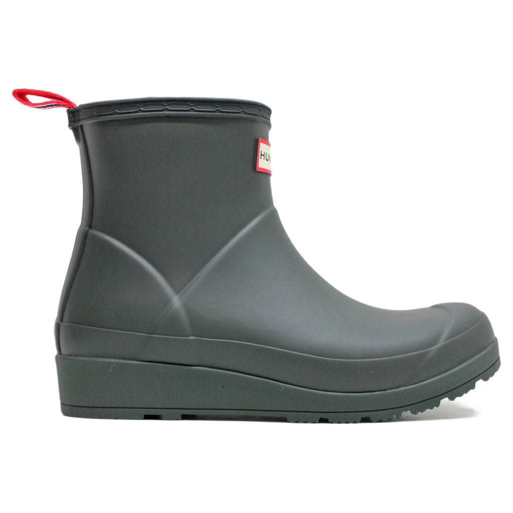 Hunter Original Play Short Wellington Rubber Womens Boots#color_arctic moss