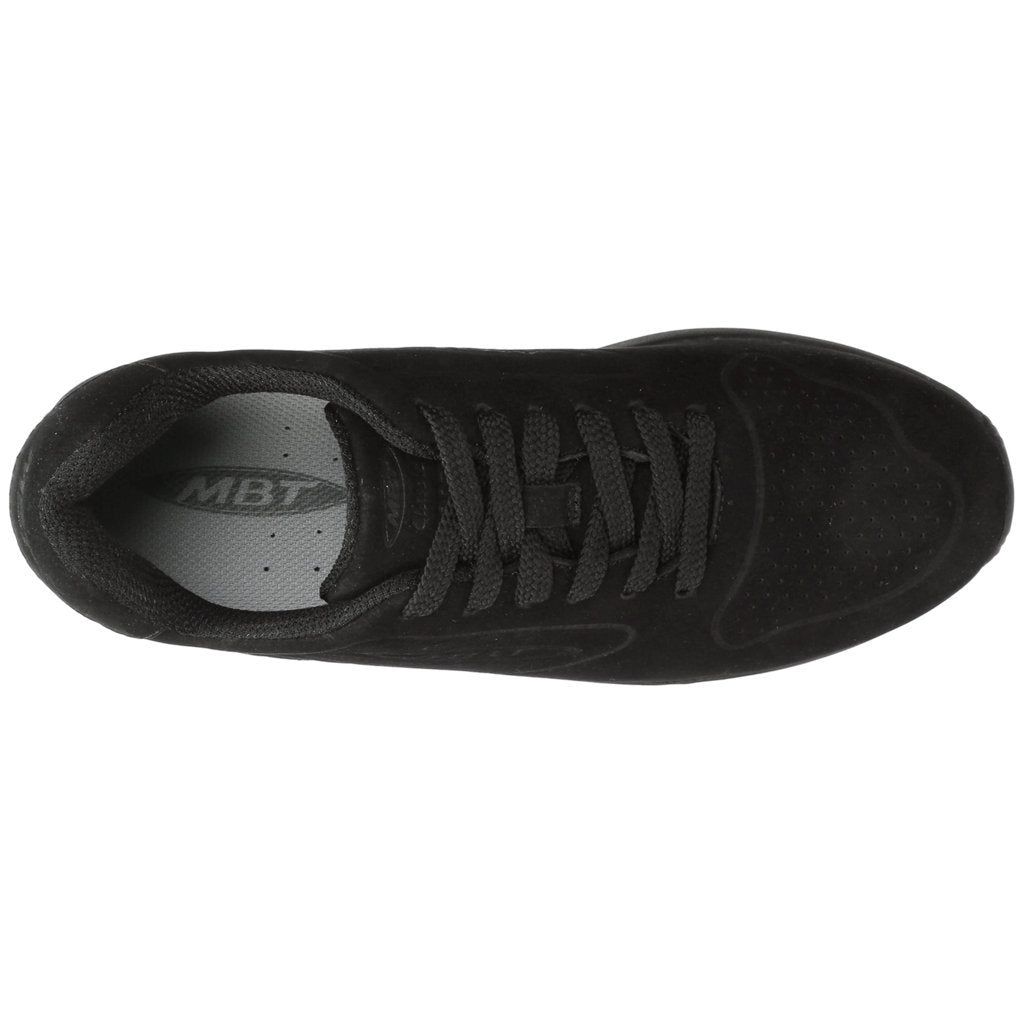 MBT 1997 Synthetic Leather & Mesh Men's Low-Top Trainers#color_black