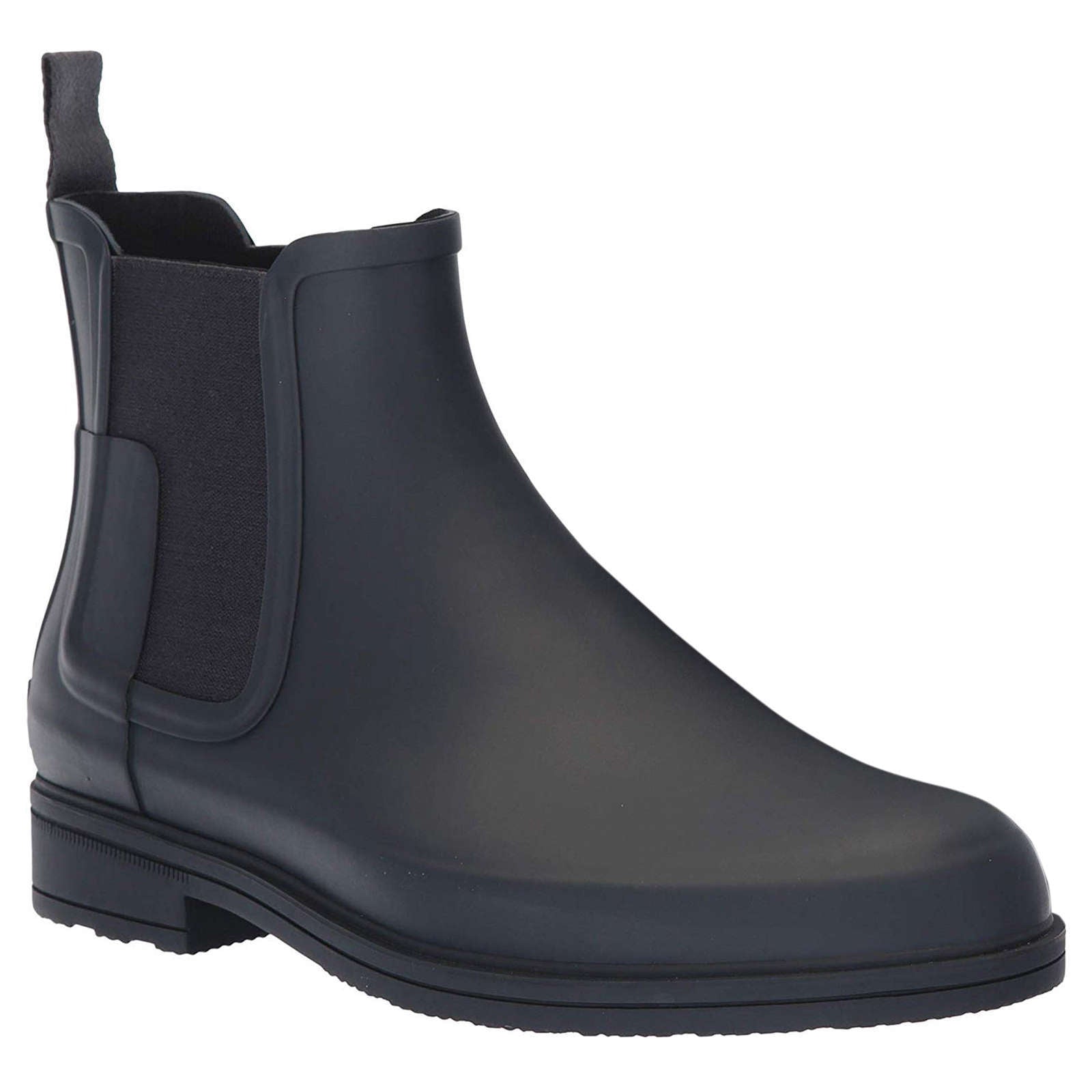 Hunter Original Refined Rubber Women's Chelsea Boots#color_navy