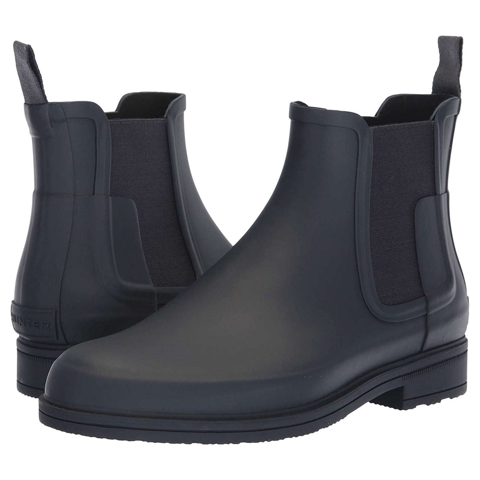 Hunter Original Refined Rubber Women's Chelsea Boots#color_navy