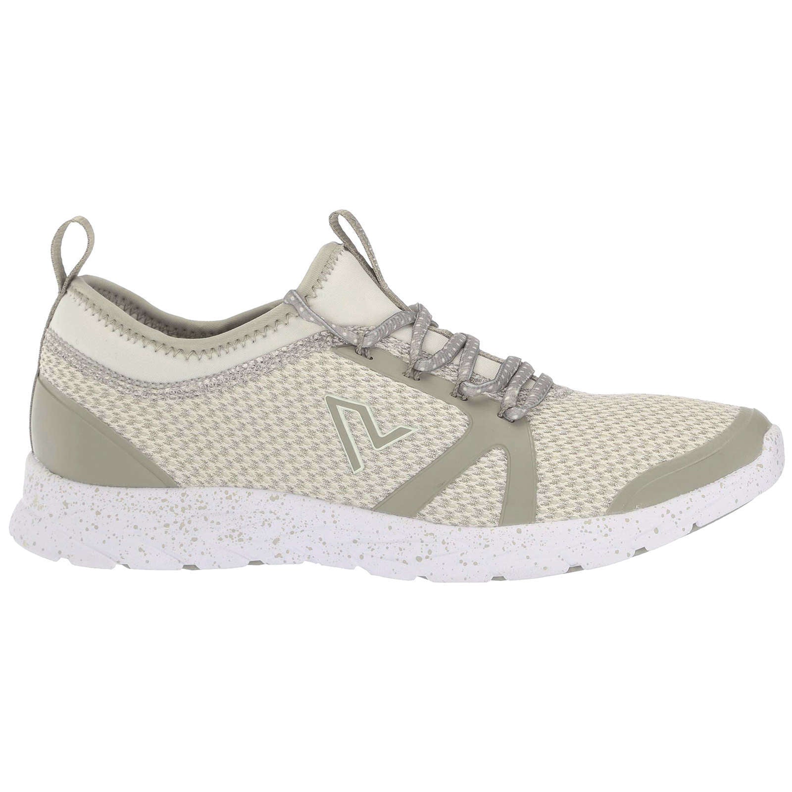 Vionic Brisk Alma Textile Synthetic Womens Trainers#color_aluminium