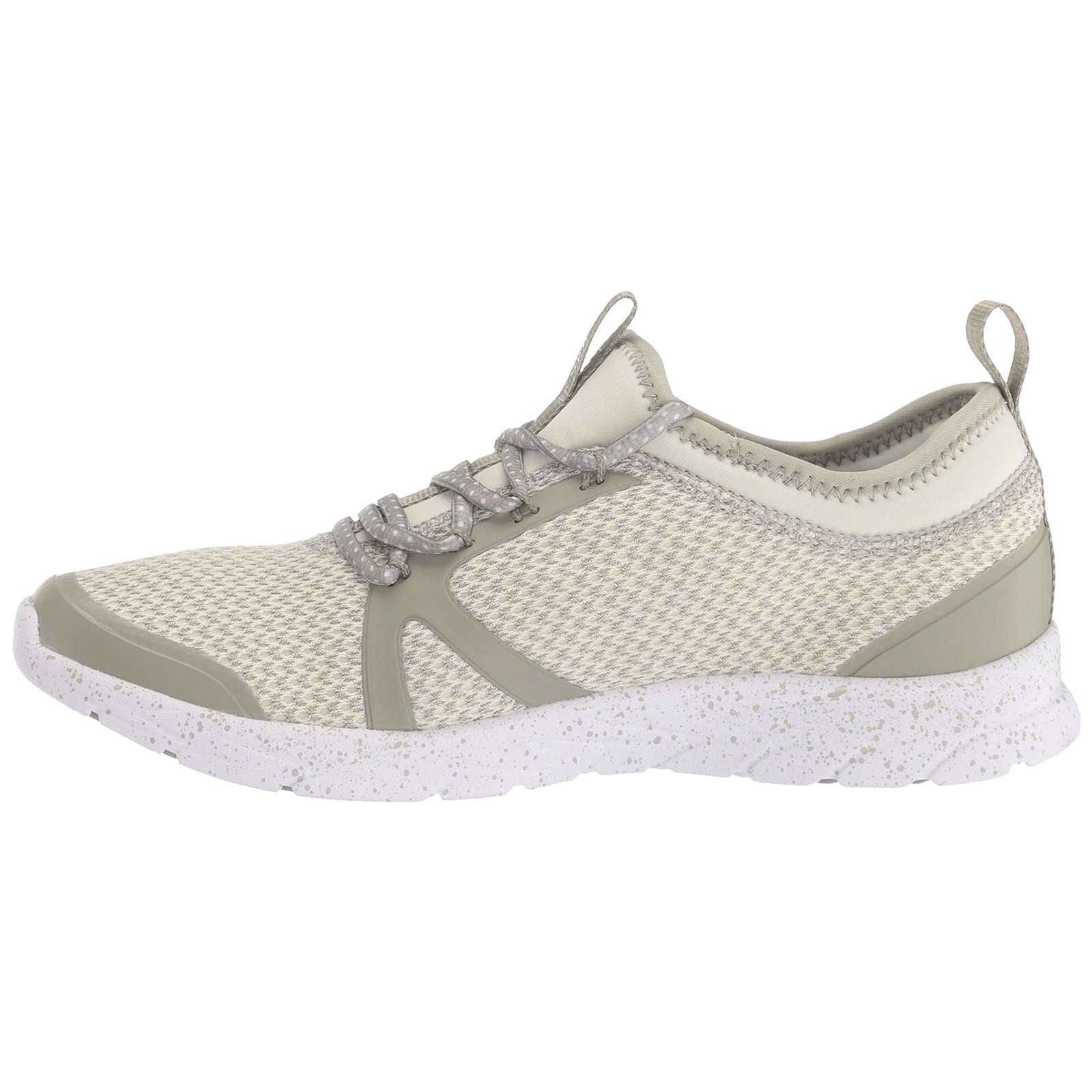 Vionic Brisk Alma Textile Synthetic Womens Trainers#color_aluminium