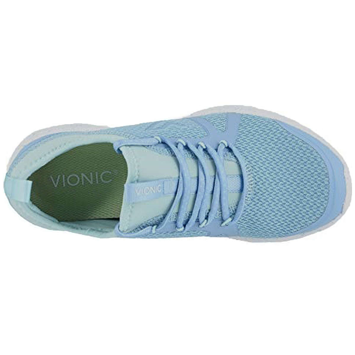 Vionic Brisk Alma Textile Synthetic Womens Trainers#color_bluebell