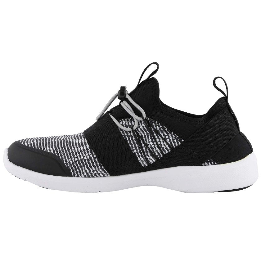 Vionic Sky Alaina Textile Synthetic Womens Trainers#color_black white