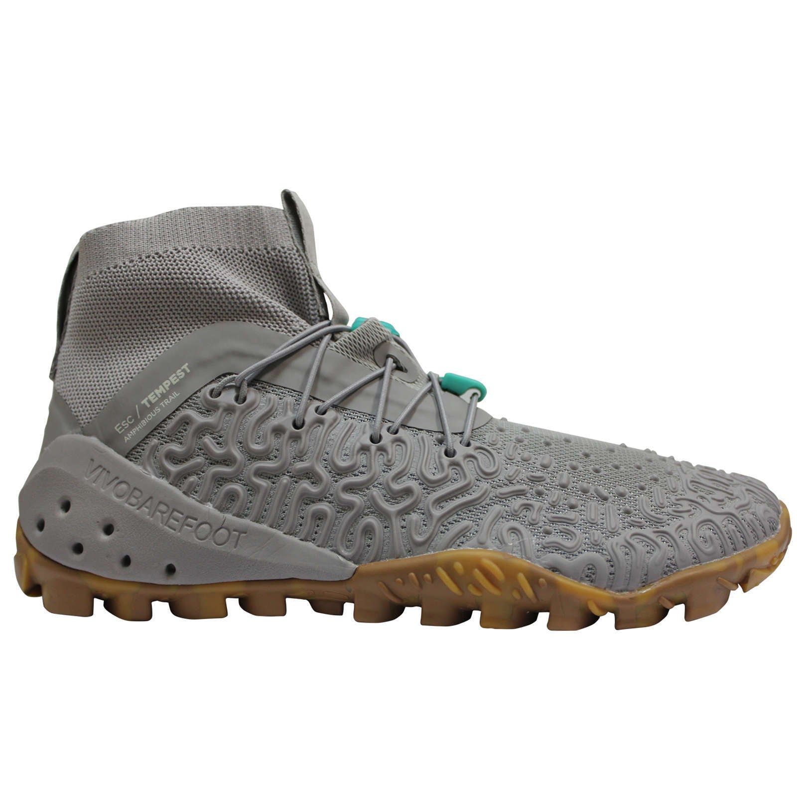 Vivobarefoot ESC Tempest Textile Womens Trainers#color_zinc