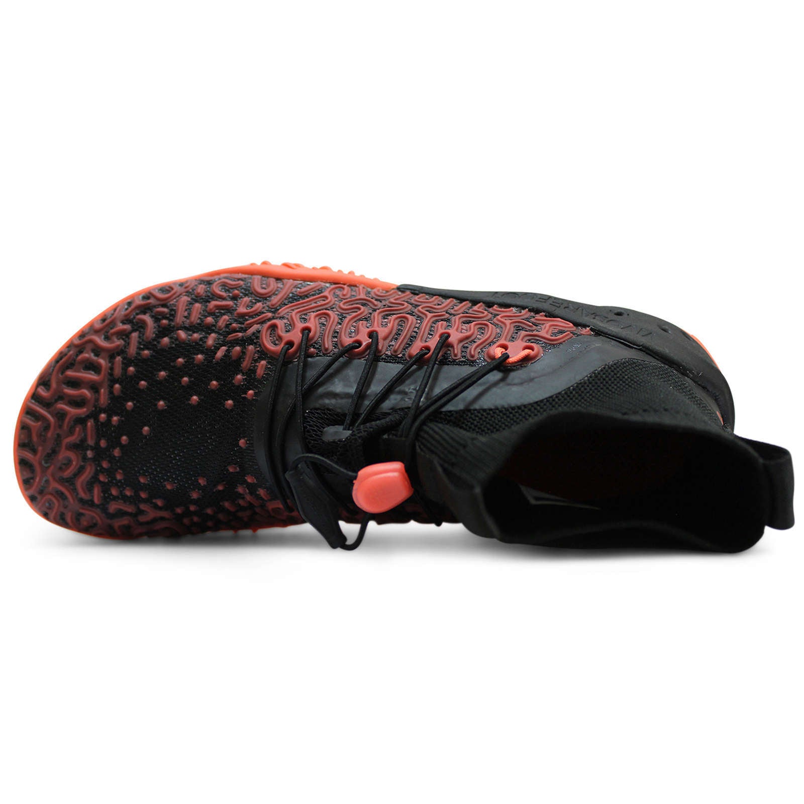 Vivobarefoot ESC Tempest Textile Womens Trainers#color_black neon coral