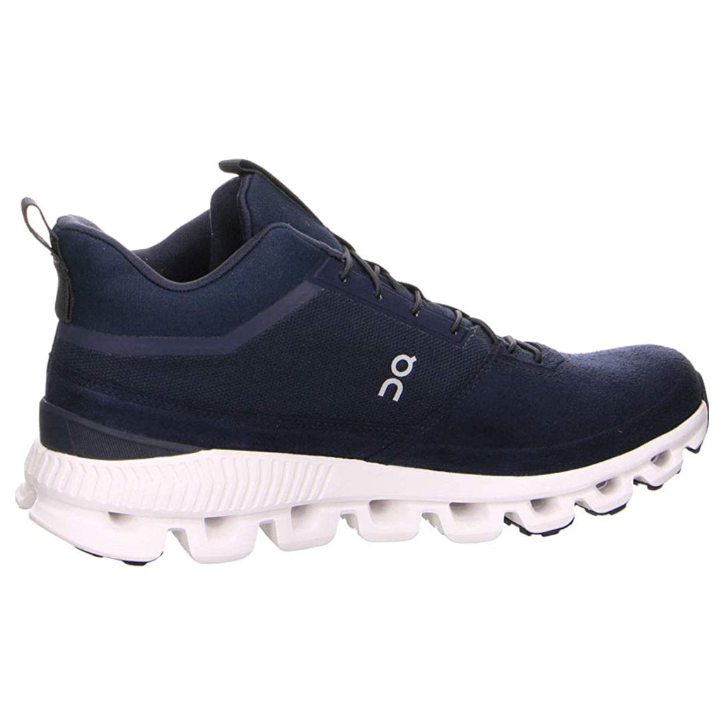 On Running Cloud Hi Textile Men's Low-Top Trainers#color_navy