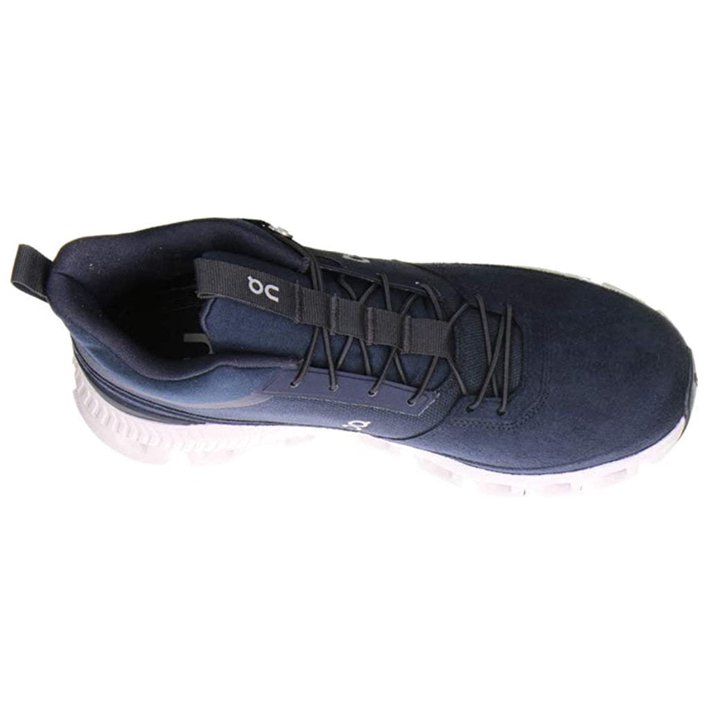 On Cloud Hi Textile Men's Running Shoes#color_navy