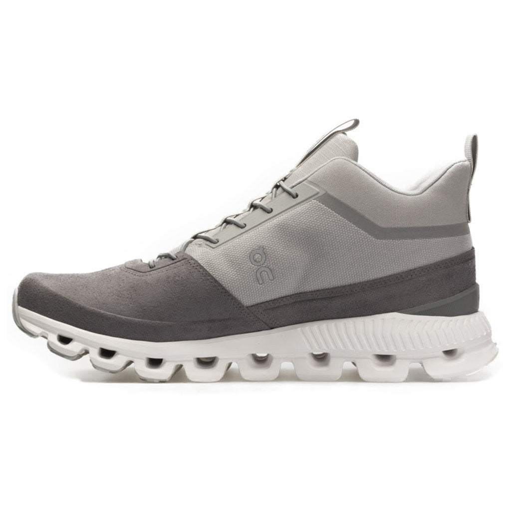 On Cloud Hi Textile Men's Running Shoes#color_slate rock