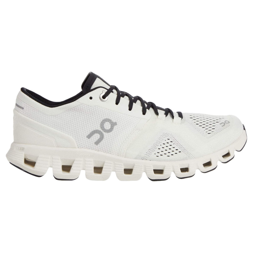 On Running Cloud X Textile Women's Low-Top Trainers#color_white black