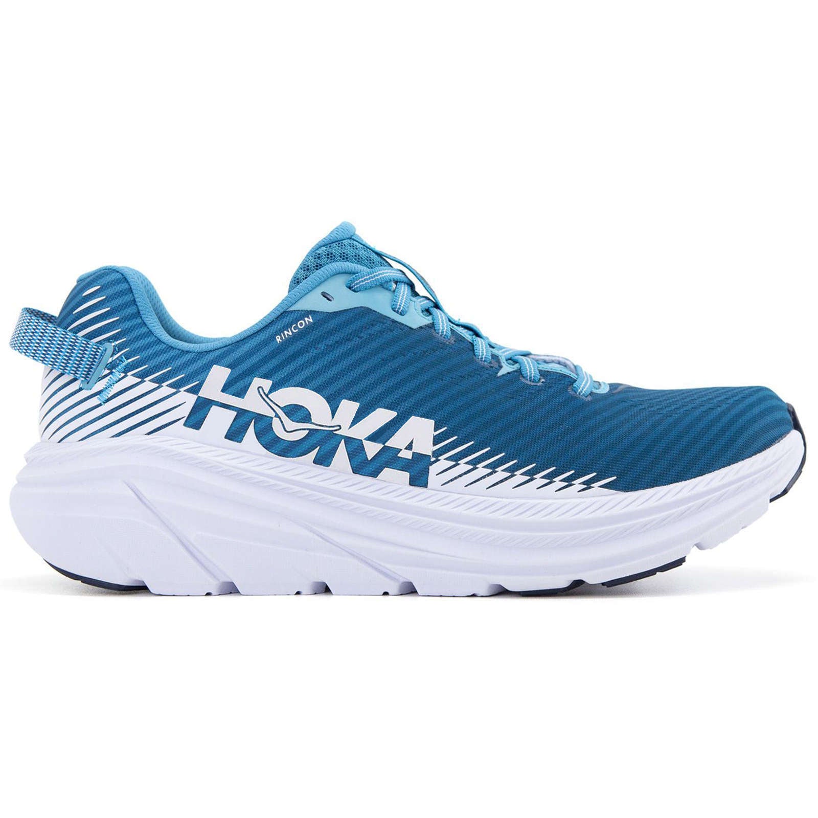 Hoka One One Rincon 2 Mesh Men's Low-Top Road Running Trainers#color_blue moon white