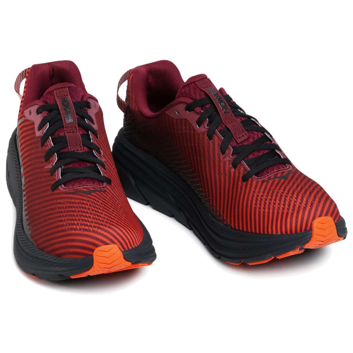 Hoka One One Rincon 2 Mesh Men's Low-Top Road Running Trainers#color_cordovan anthracite