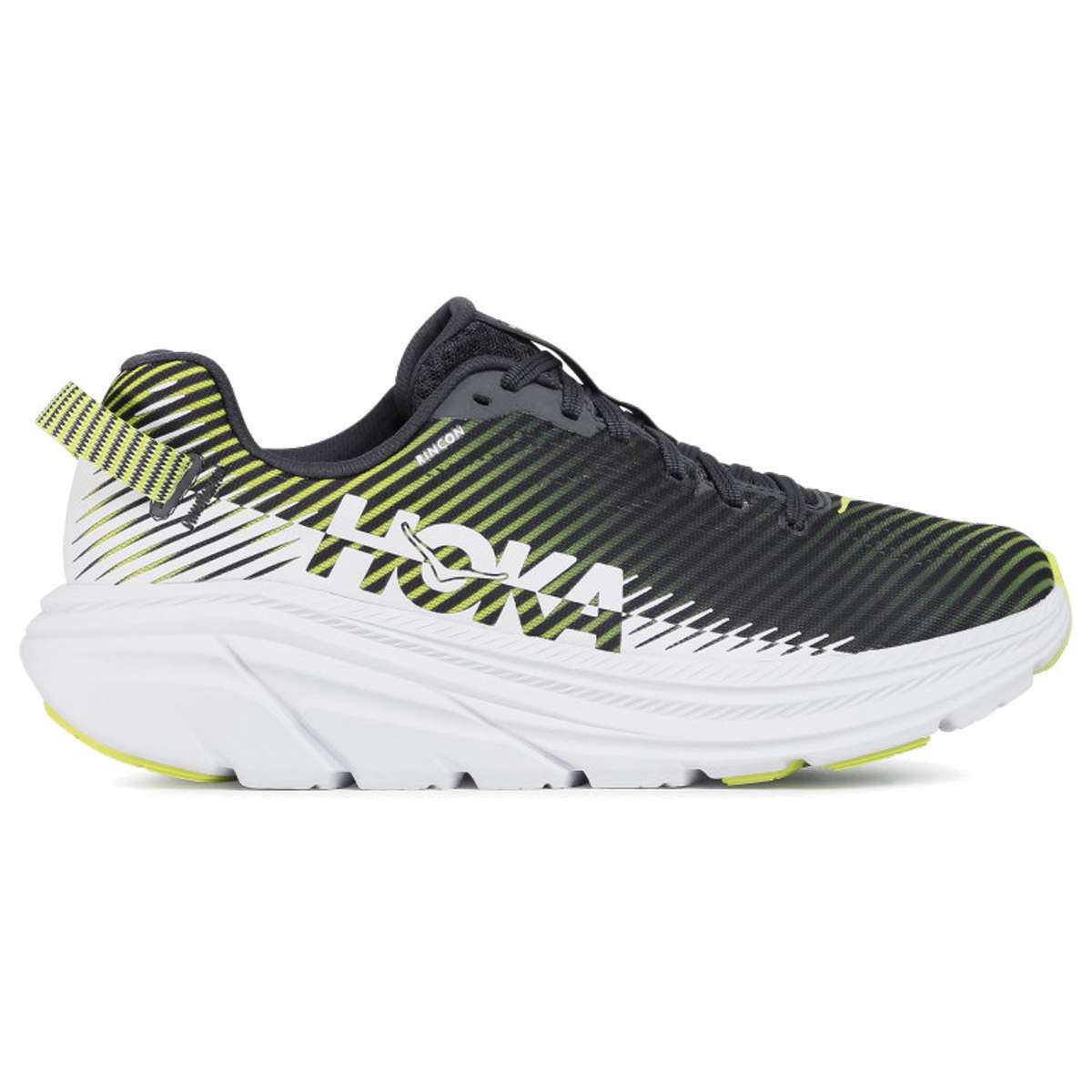 Hoka One One Rincon 2 Mesh Men's Low-Top Road Running Trainers#color_odyssey grey white