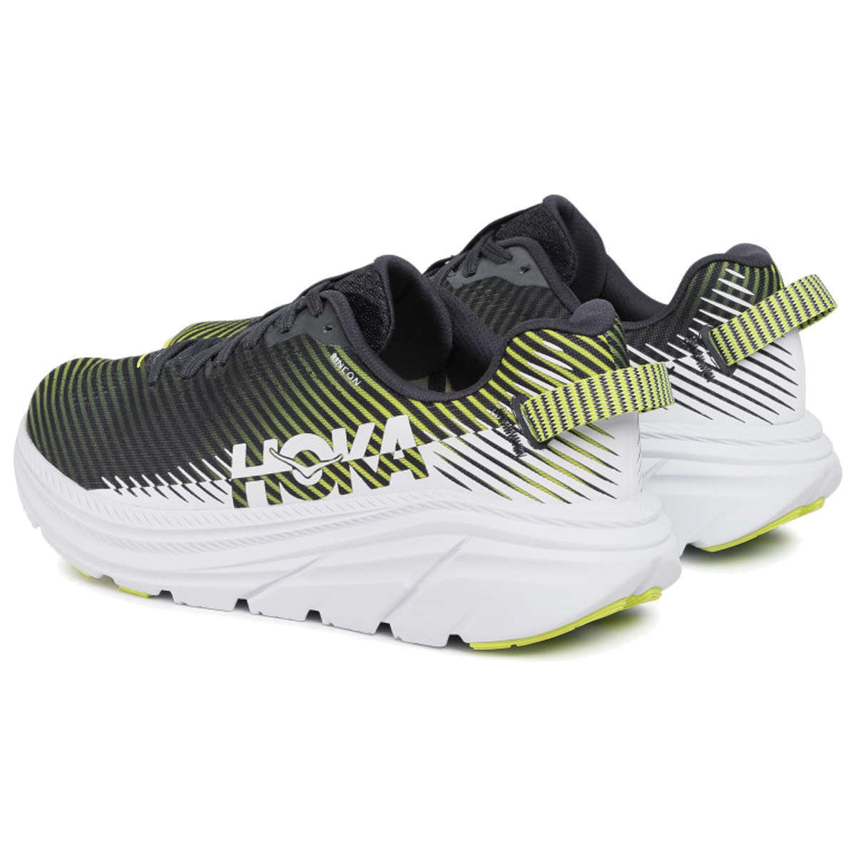 Hoka One One Rincon 2 Mesh Men's Low-Top Road Running Trainers#color_odyssey grey white