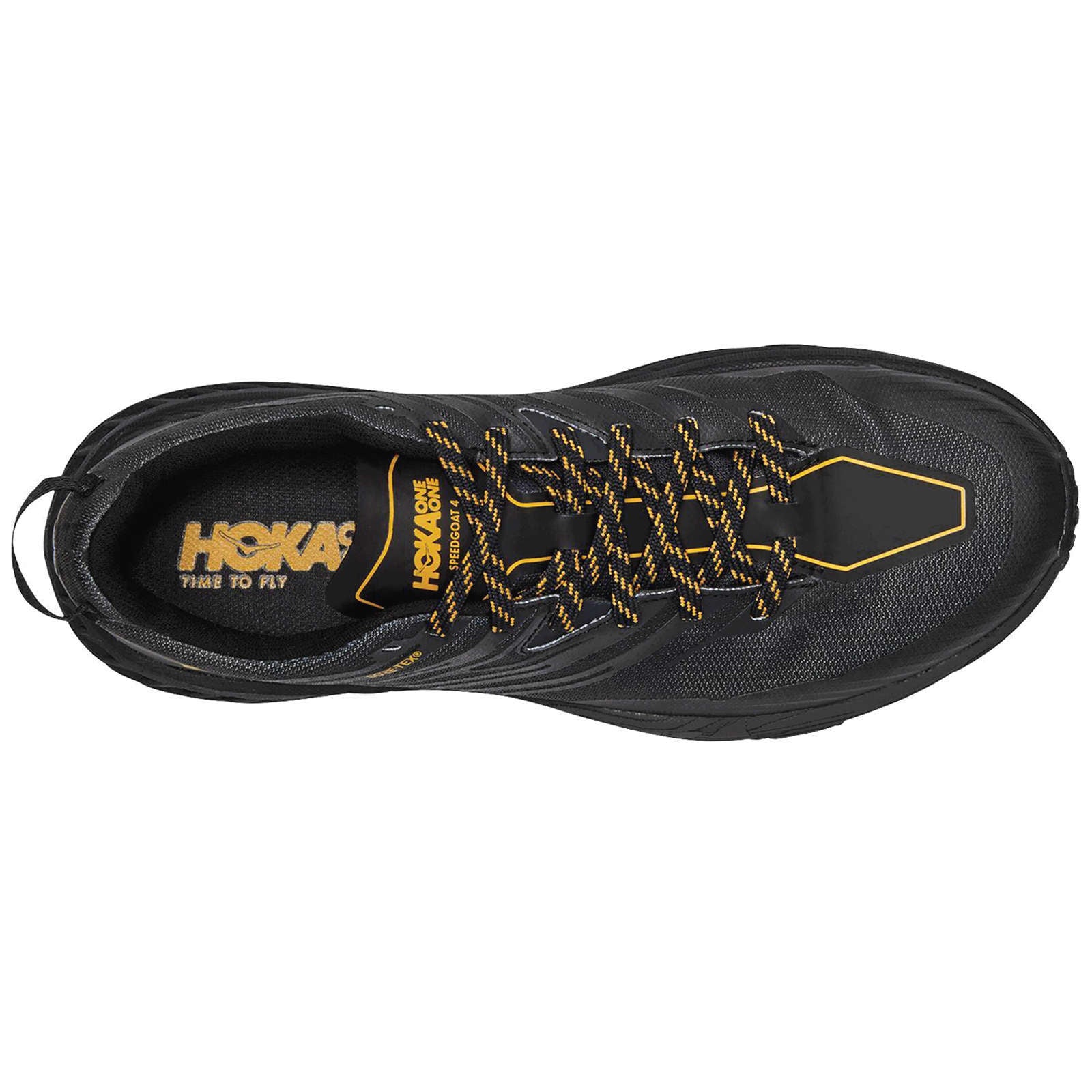 Hoka One One Speedgoat 4 GTX Mesh Men's Low-Top Trail Trainers#color_anthracite dark gull grey