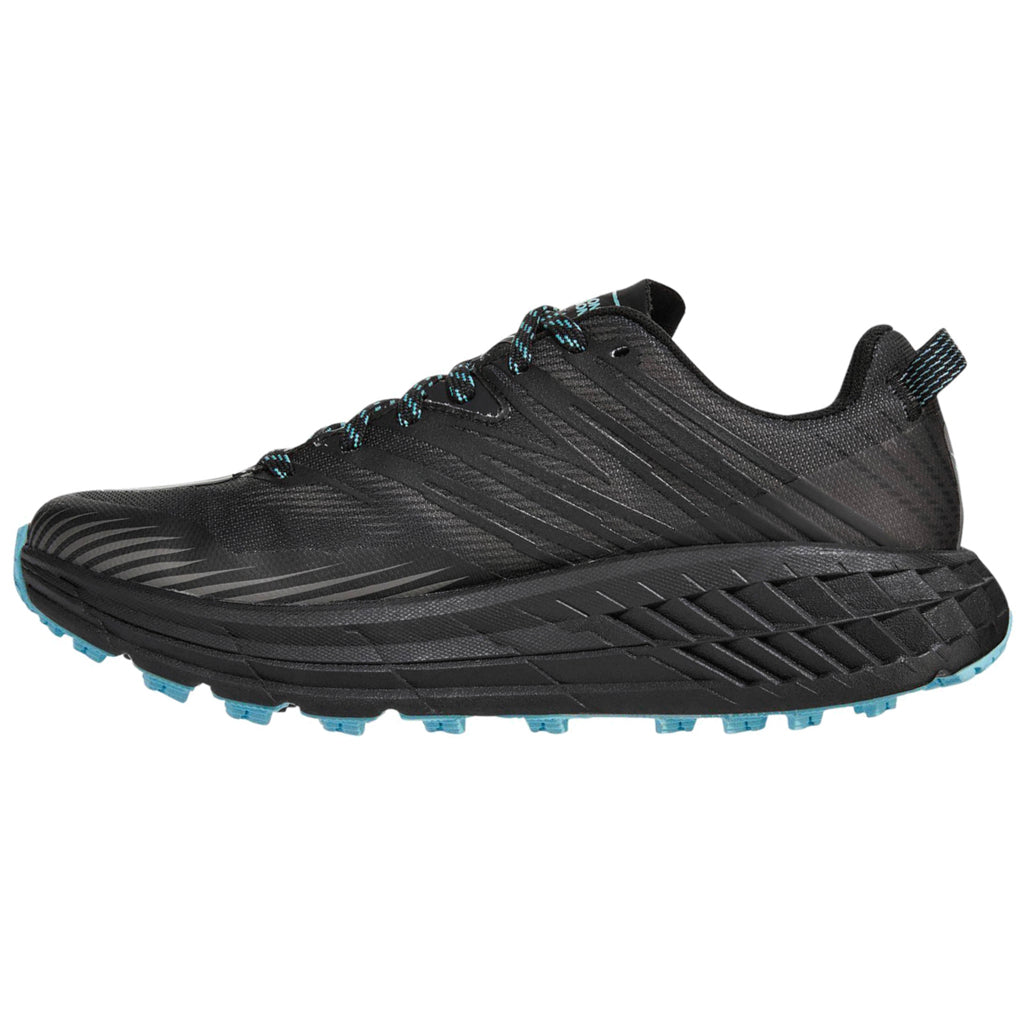 Hoka One One Speedgoat 4 GTX Mesh Women's Low-Top Trail Trainers#color_anthracite dark gull grey