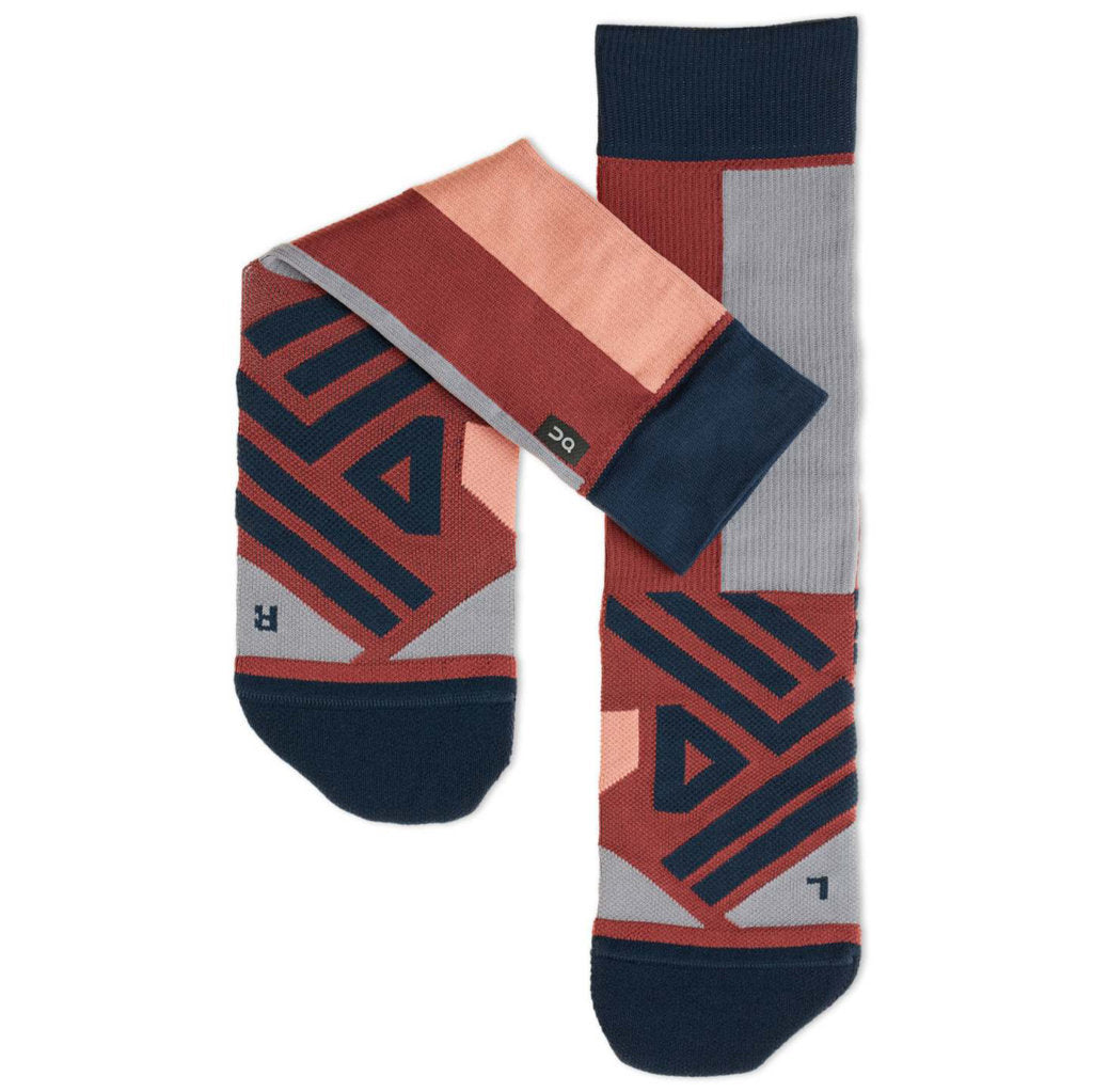 On High Sock Textile Womens Socks#color_ox navy