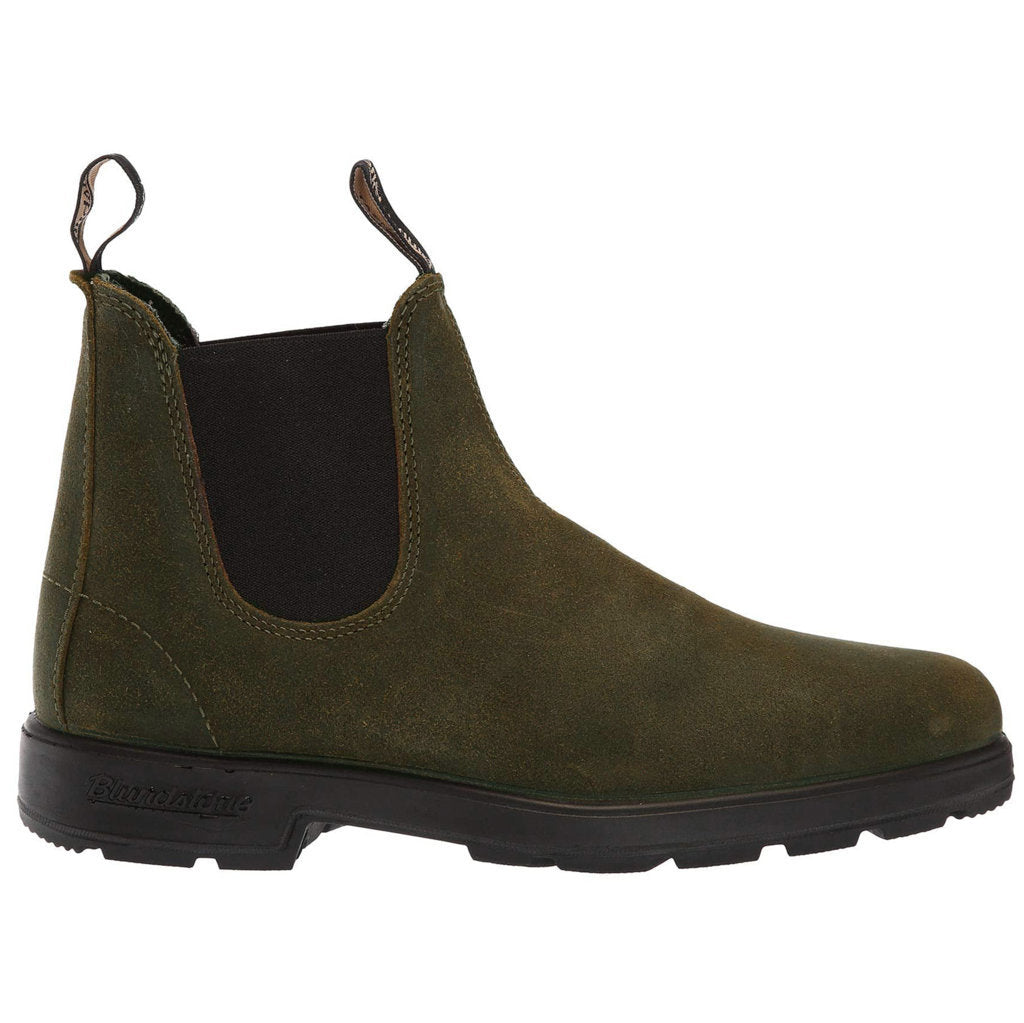 Blundstone 1615 Suede Unisex Boots#color_dark olive