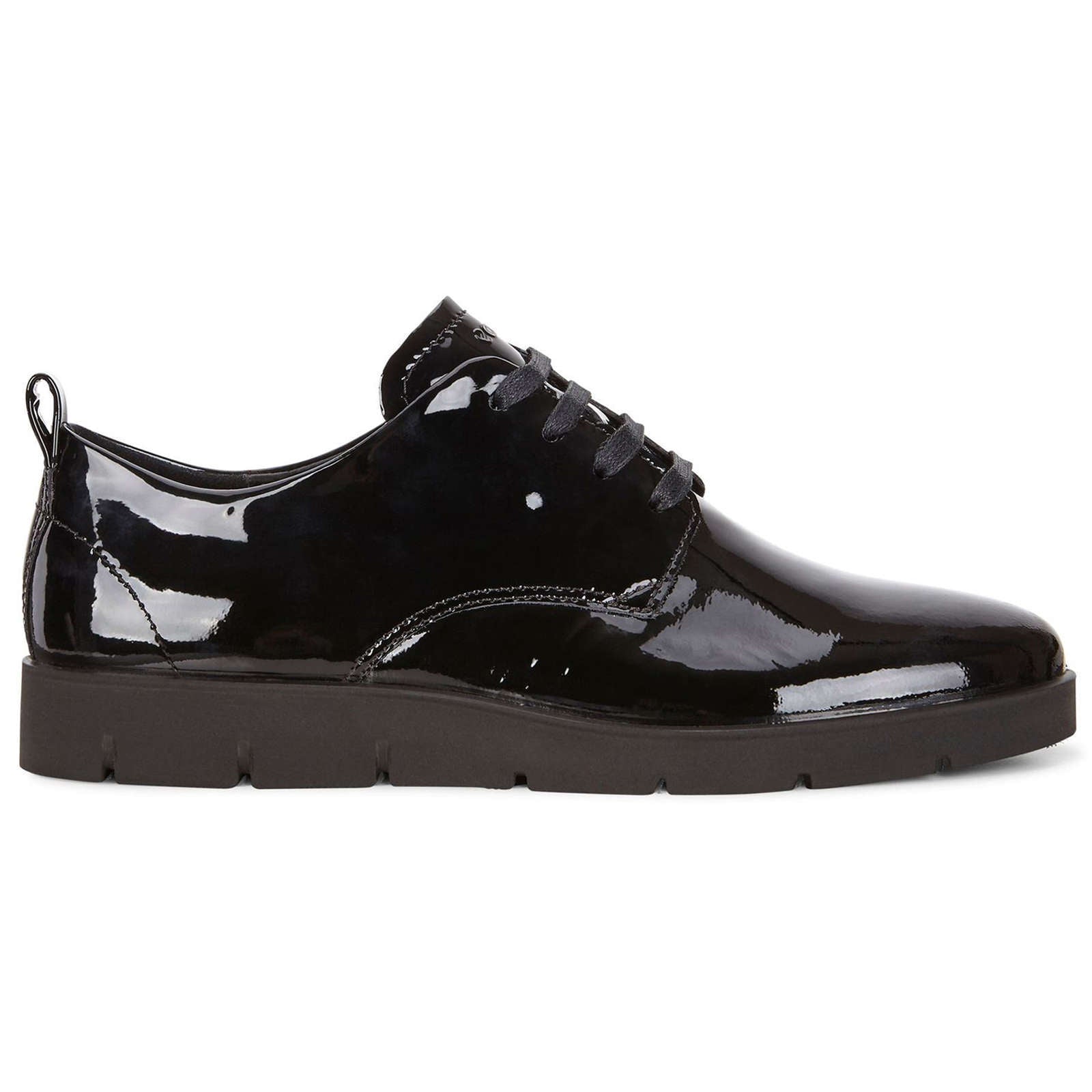 Ecco Bella Leather Womens Shoes#color_black