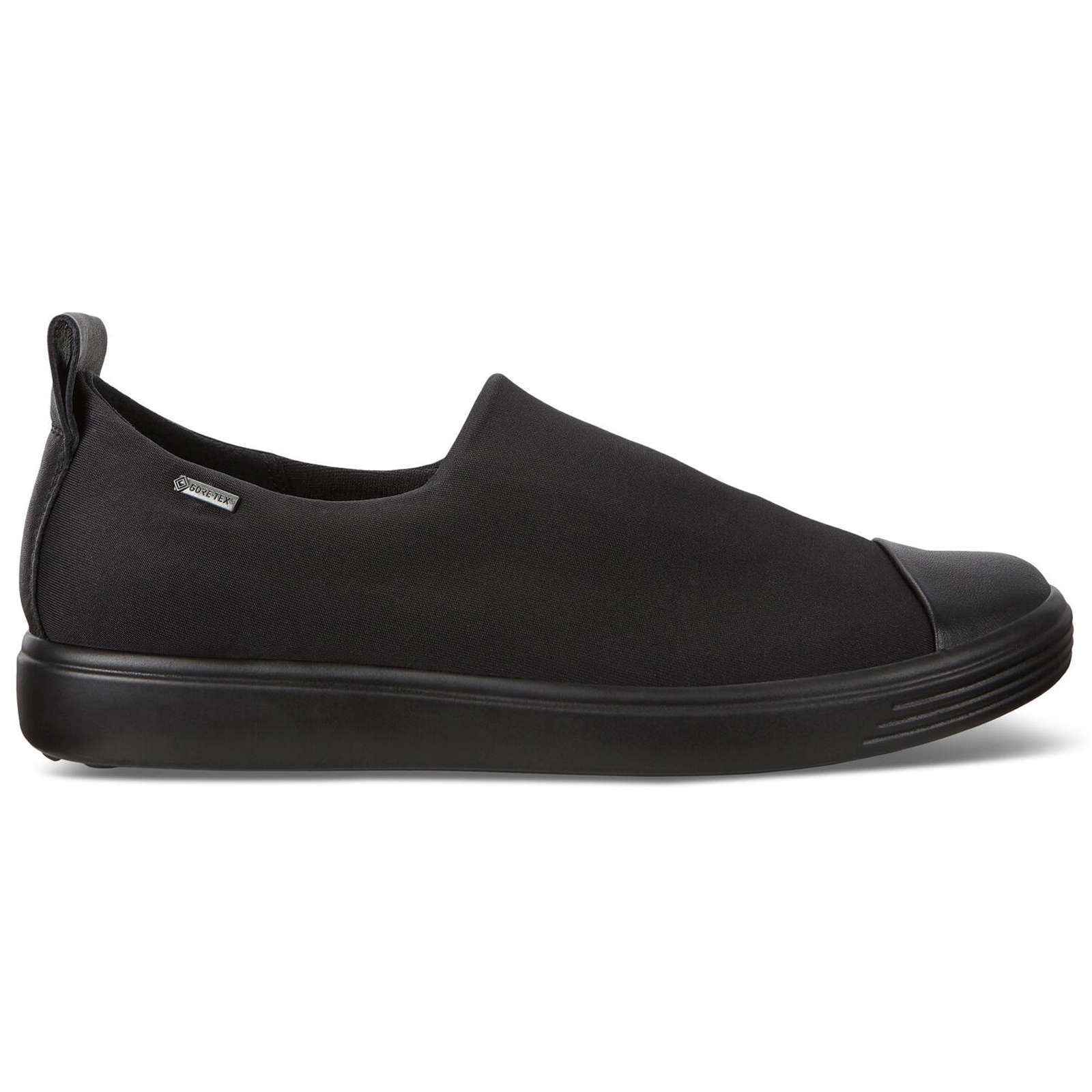 Ecco Soft 7 Textile Womens Shoes#color_black