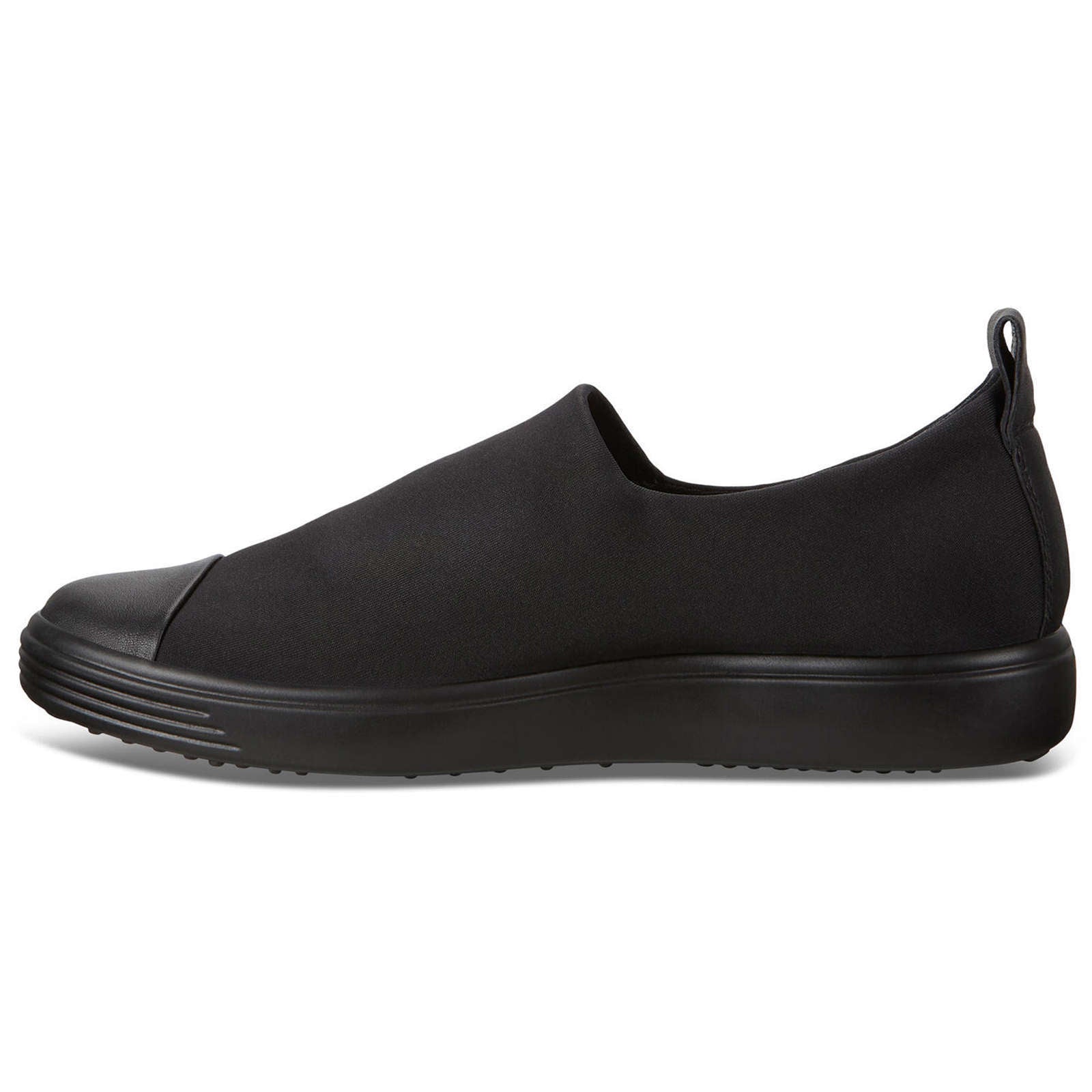 Ecco Soft 7 Textile Womens Shoes#color_black