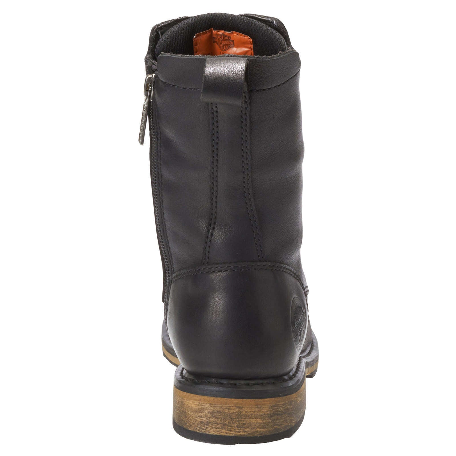 Harley Davidson Heslar Full Grain Leather Women's Riding Boots#color_black