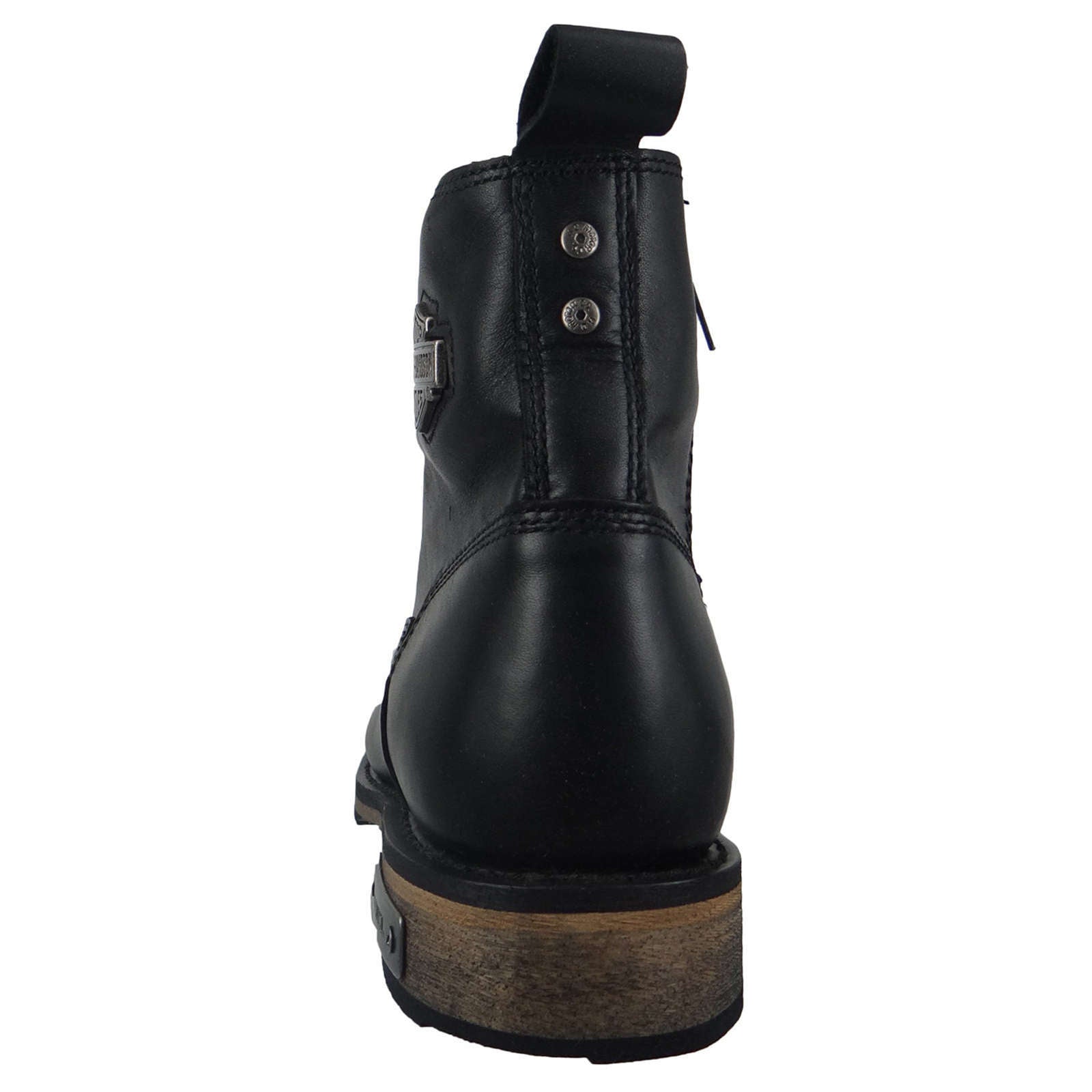 Harley Davidson Willard Full Grain Leather Men's Riding Boots#color_black