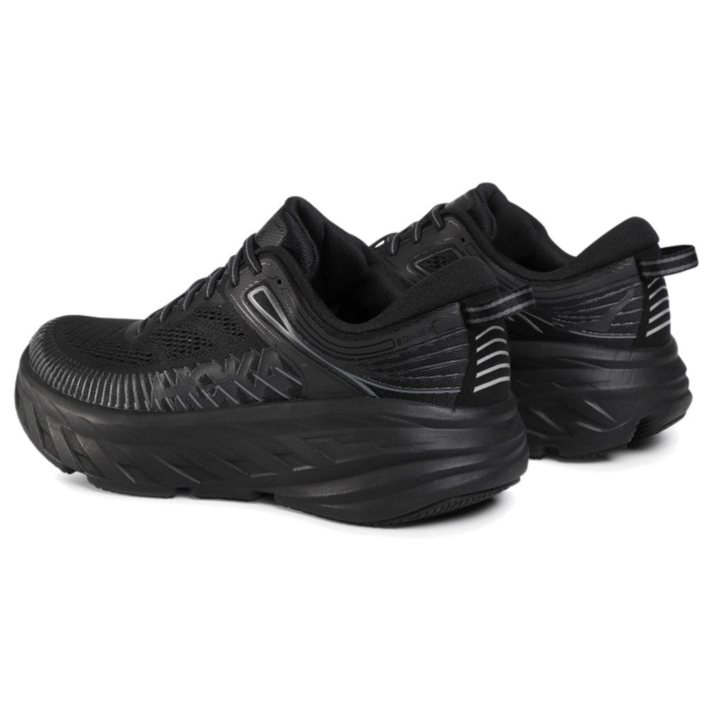 Hoka One One Bondi 7 Mesh Men's Low-Top Road Running Trainers#color_black