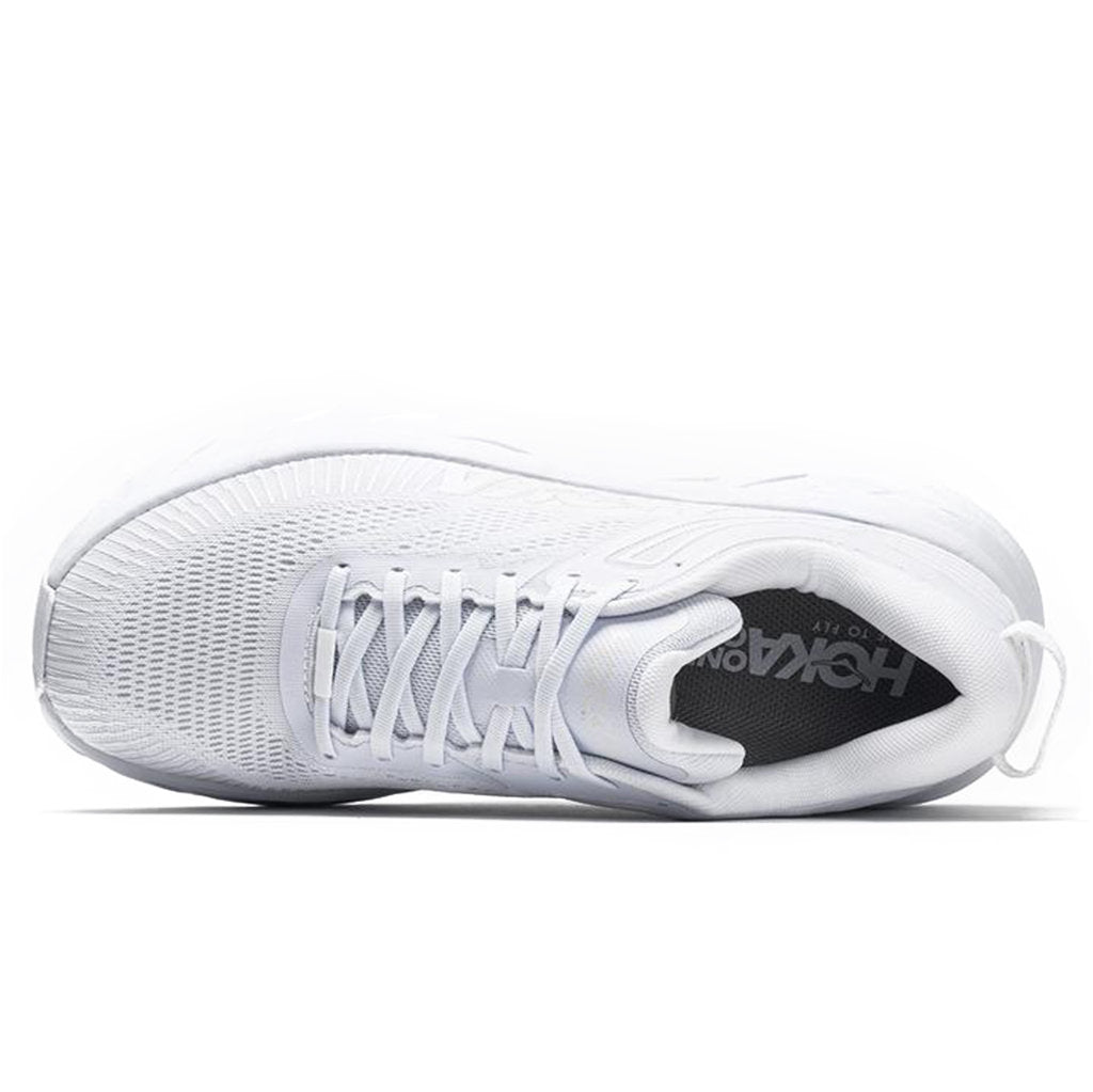 Hoka One One Bondi 7 Mesh Men's Low-Top Road Running Trainers#color_white