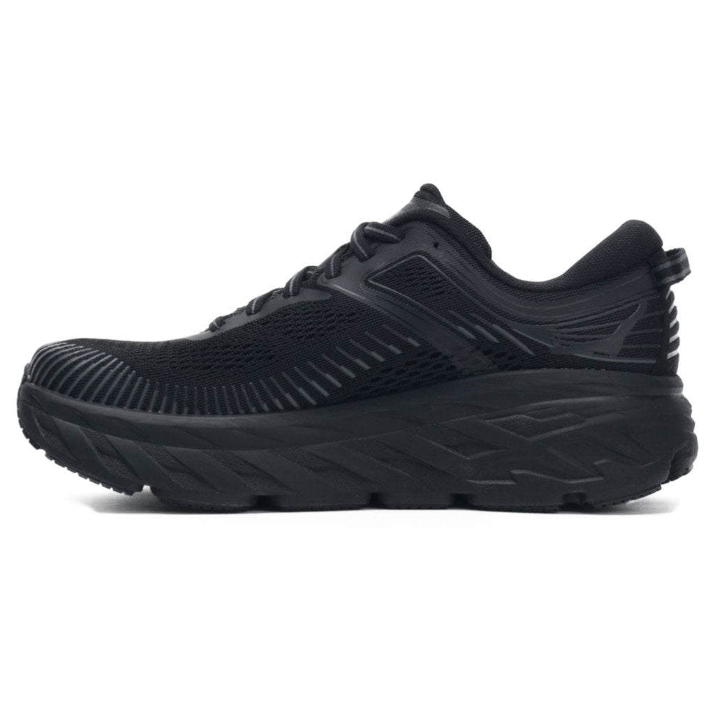 Hoka One One Bondi 7 Mesh Men's Low-Top Road Running Trainers#color_black black