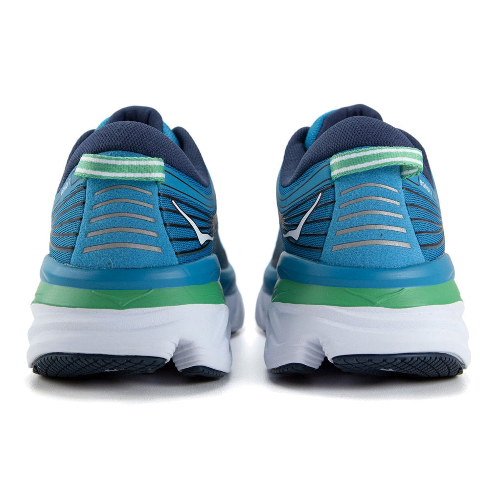 Hoka One One Bondi 7 Mesh Men's Low-Top Road Running Trainers#color_blue moon moonlit ocean