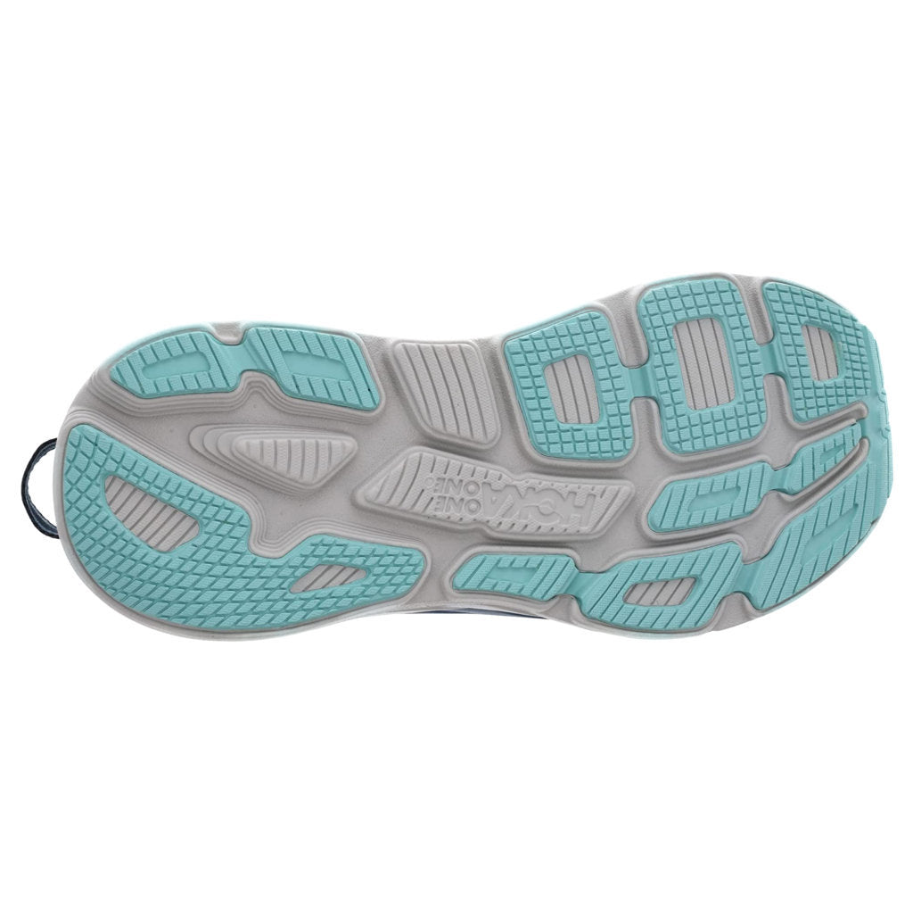 Hoka Bondi 7 Mesh Men's Running Shoes#color_real teal outer space