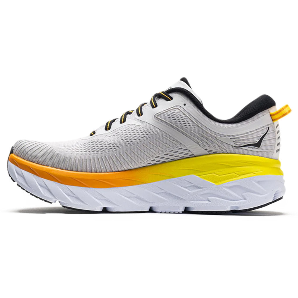 Hoka Bondi 7 Mesh Men's Running Shoes#color_nimbus cloud radiant yellow